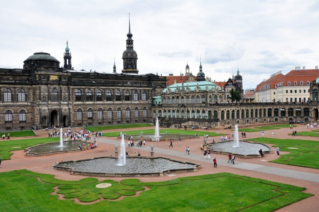 Le Palais de Zwinger à faire en Allemagne