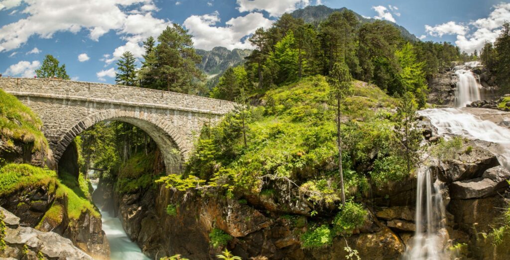 Le pont d'Espagne à faire dans le parc national des Pyrénées