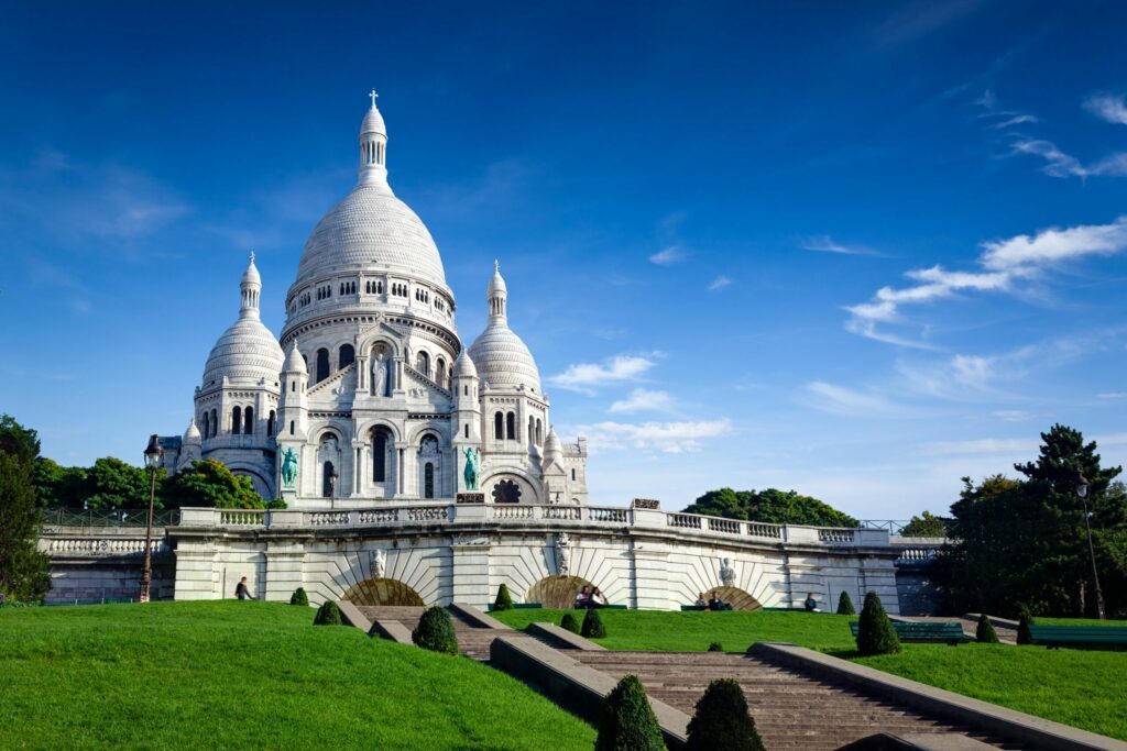 Le Sacré Cœur dans les quartiers de Paris à visiter