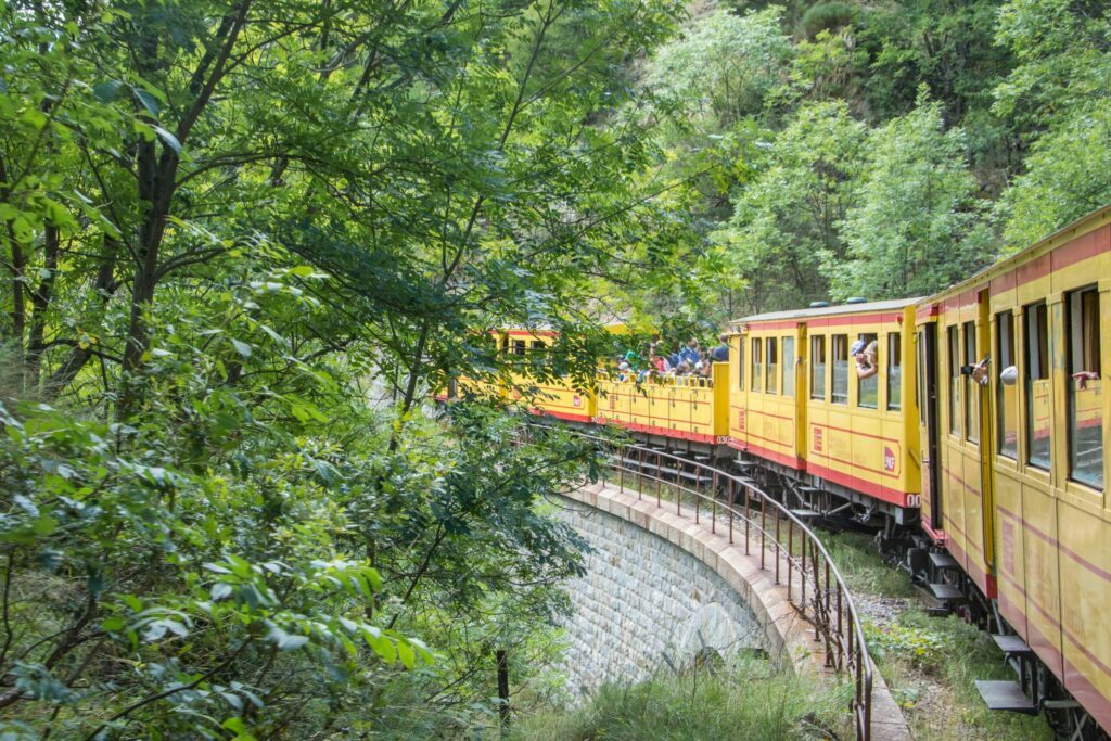 Le train jaune des Pyrénées
