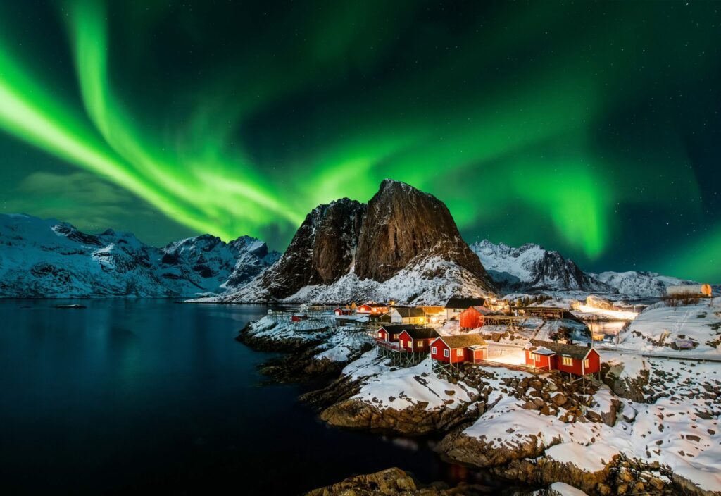 Les aurores Boréales en Norvège
