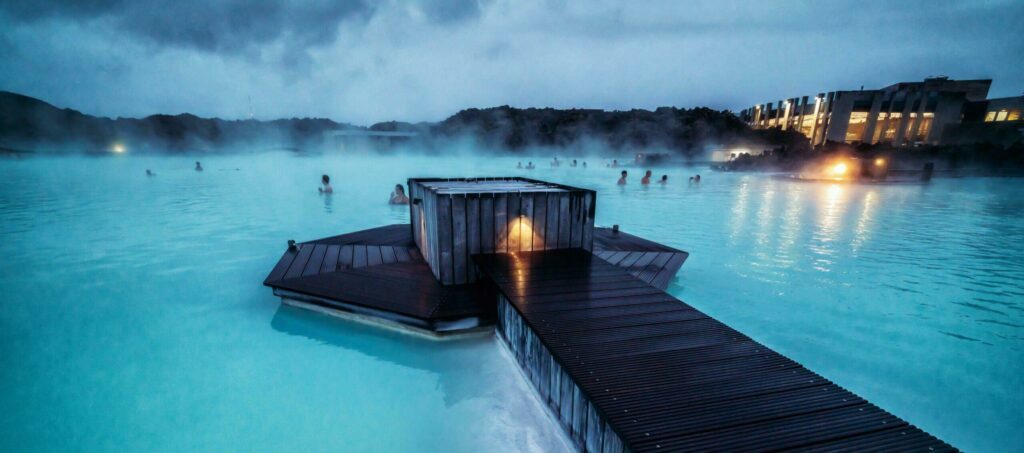 Le Blue Lagoon, célèbre Spa extérieur