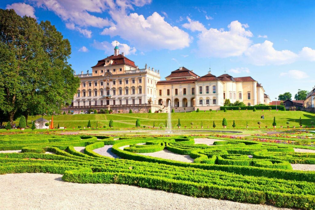 Le château de Ludwigsbourg et ses jardins