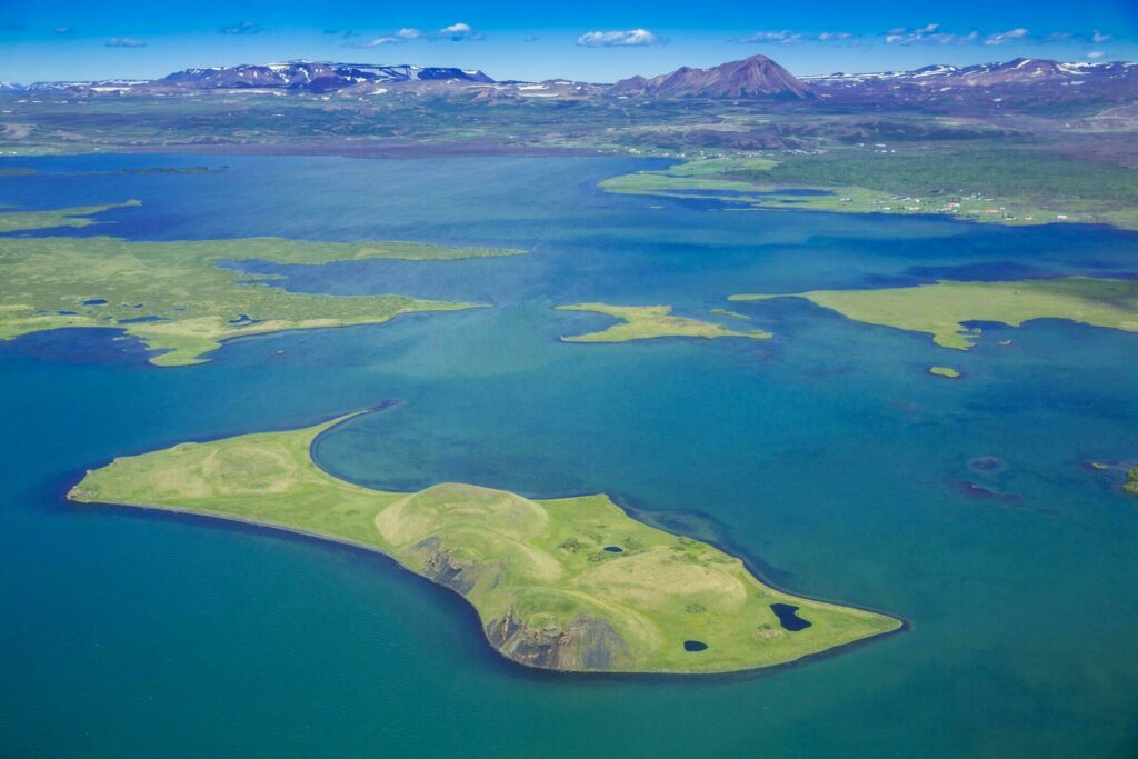 Le lac Mývatn