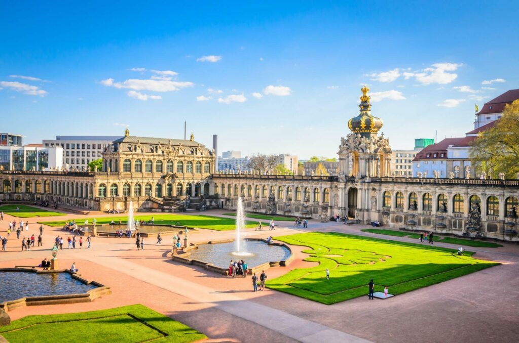 Le Palais Zwinger à Dresde parmi les plus beaux châteaux d'Allemagne