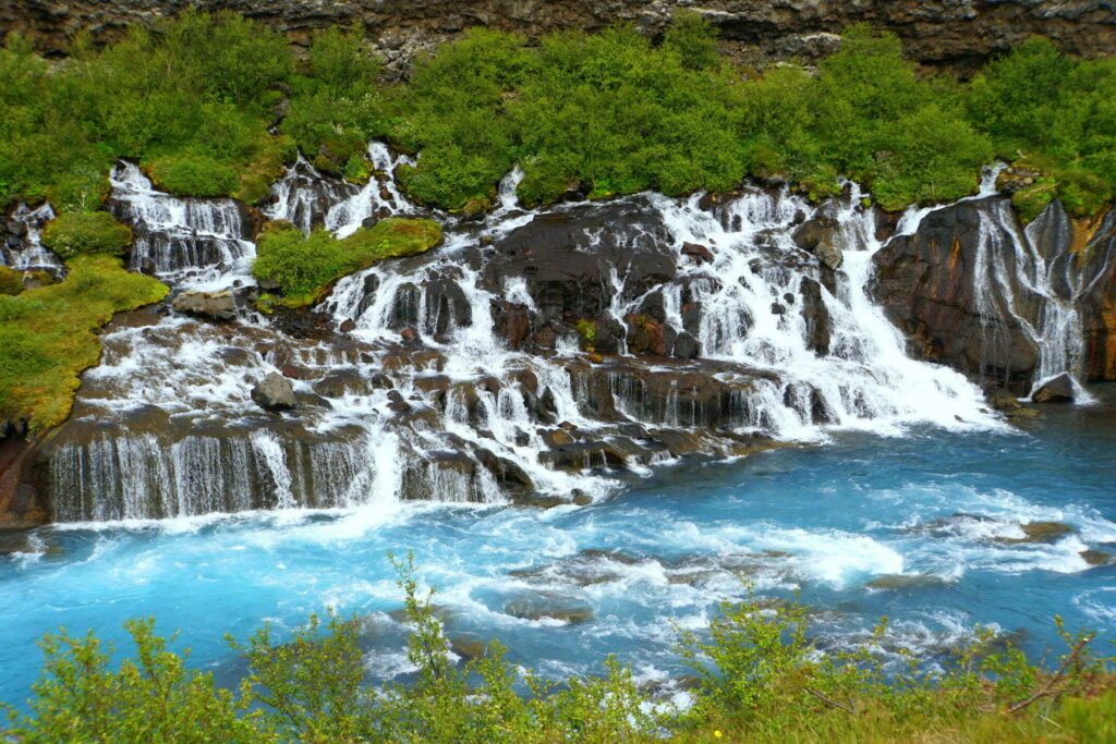 Les cascades de Barnafoss à faire en Islande
