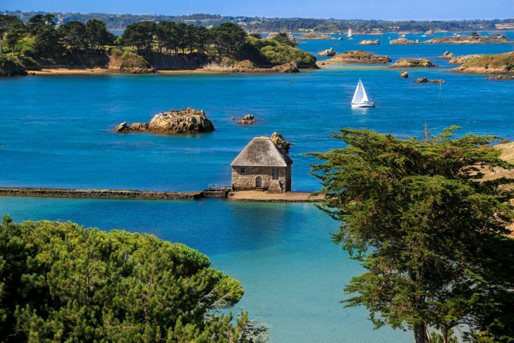 L'île de Bréhat en Bretagne
