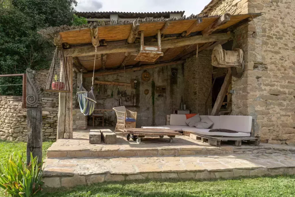 Une jolie terrasse dans l'Aragon