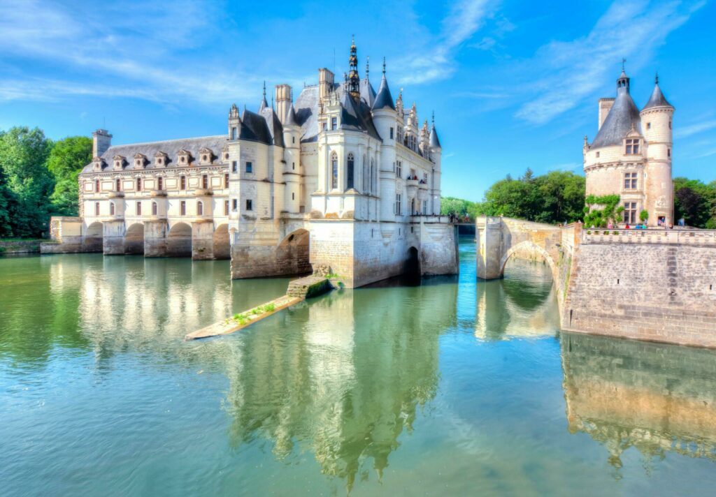 Le château de Chenonceau dans le Val de Loire