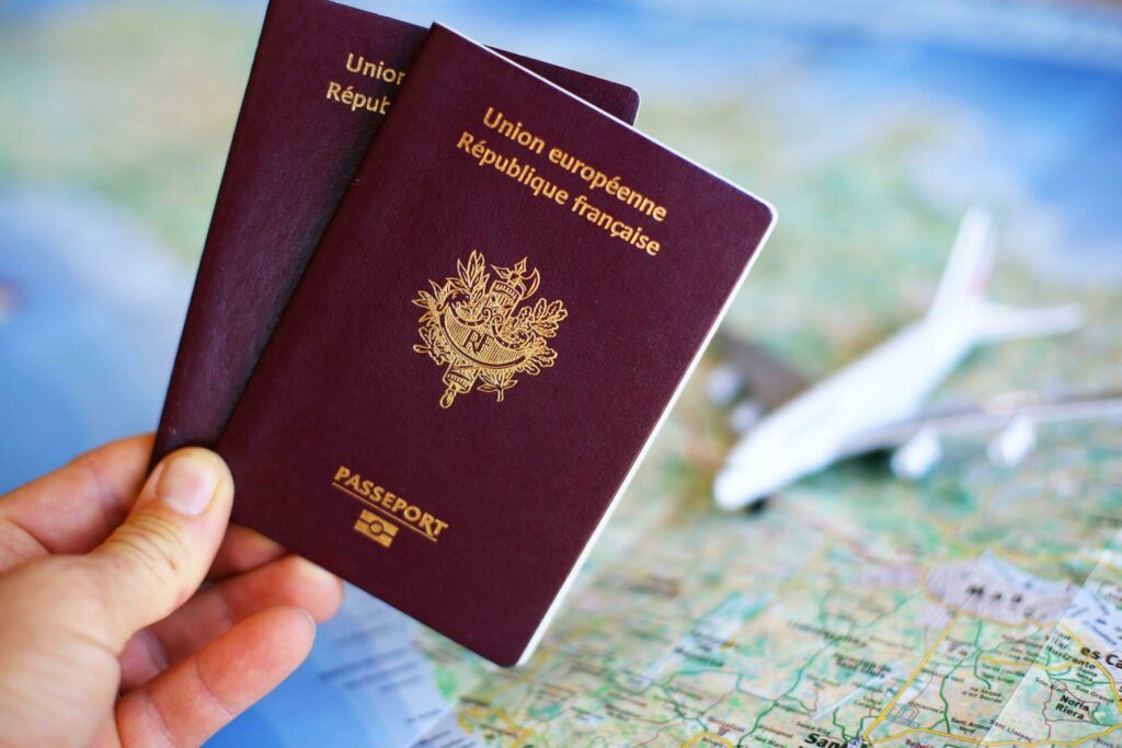 Des passeports pour des vacances en famille