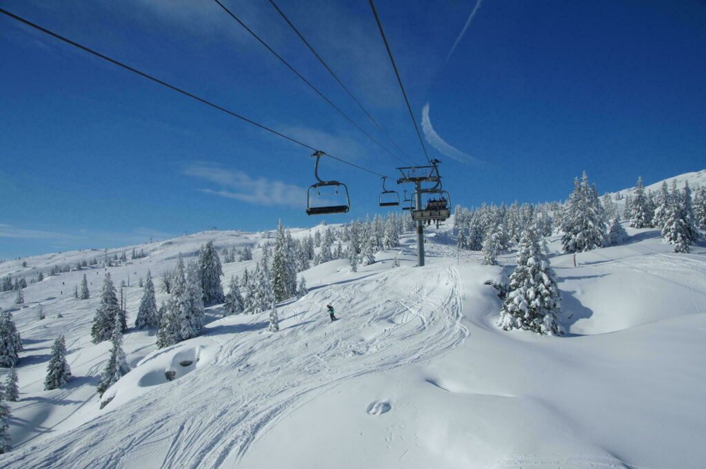 Faire du ski à Aillons-Margériaz