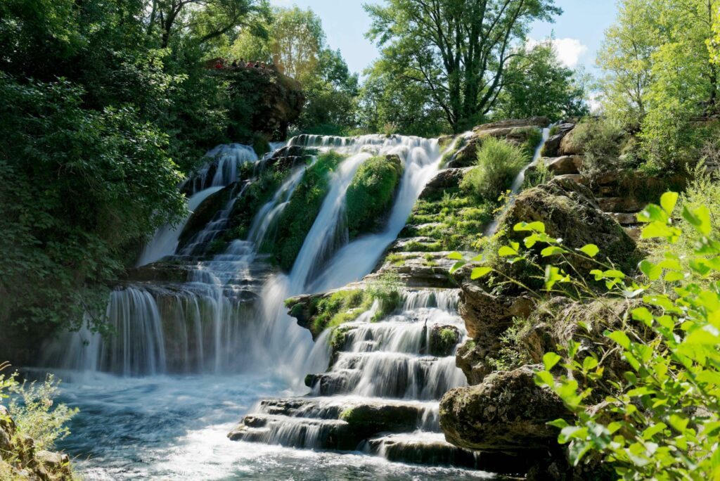 La cascade de Saint-Maurice-Navacelles dans les Cévennes