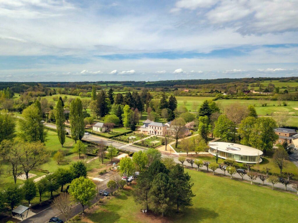 Le Parc Thermal à La Roche-Posay dans la Vienne