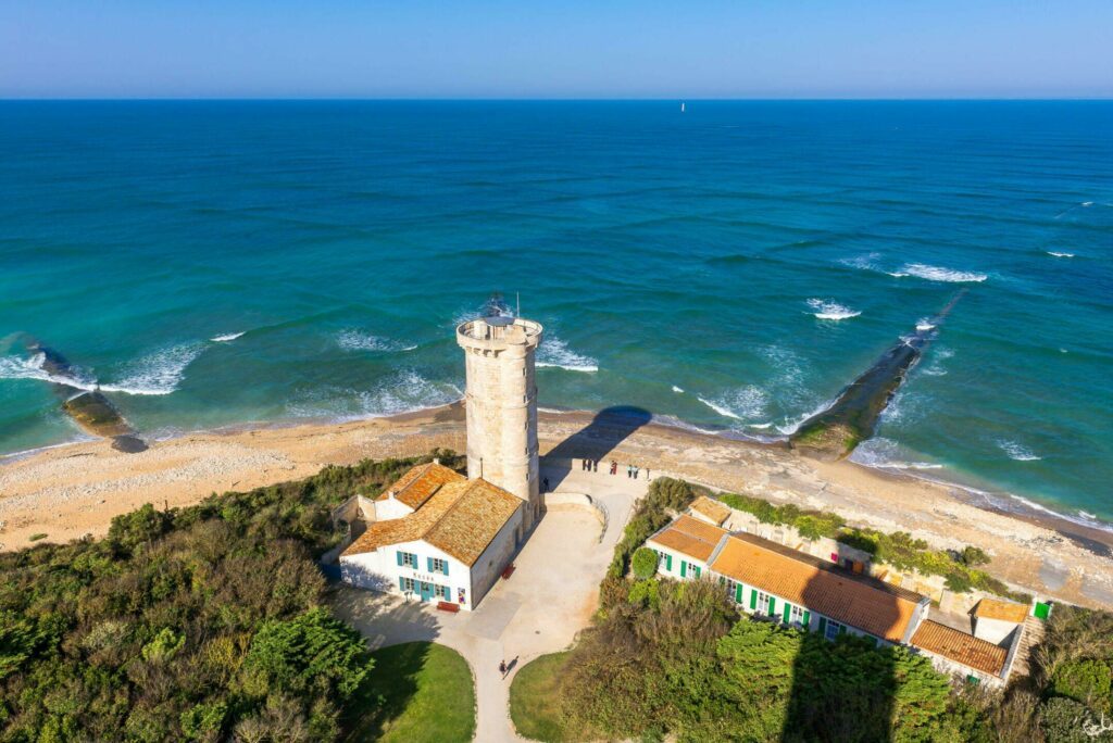 Le phare des Baleines sur l'île de Ré