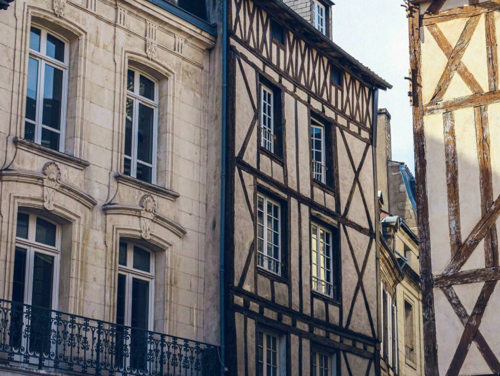 L'architecture des rues Poitiers