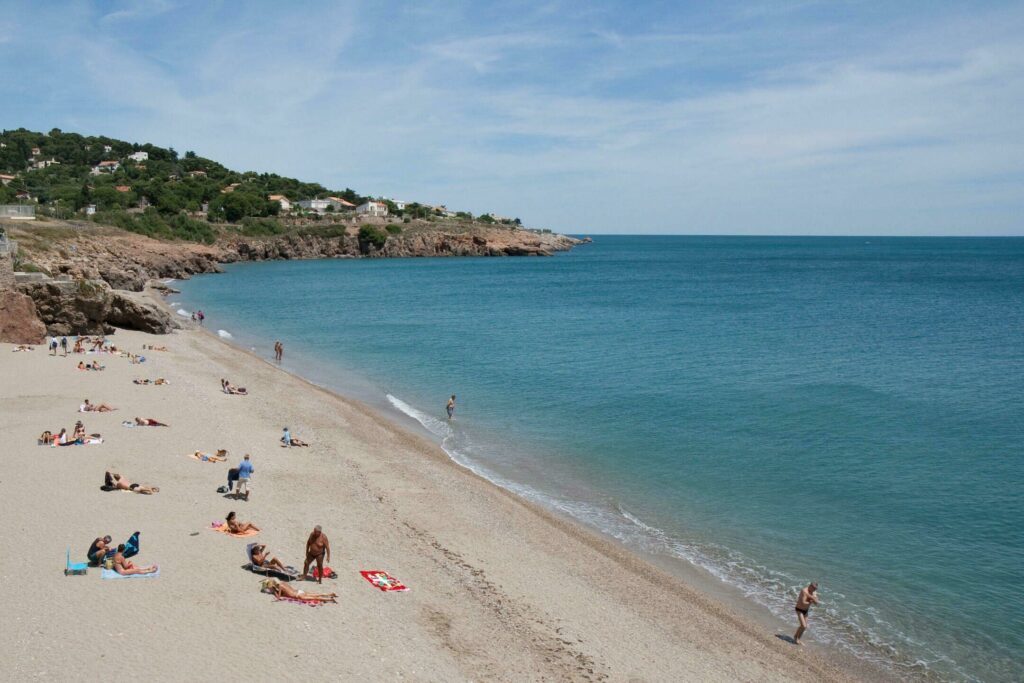 Une plage de Sète