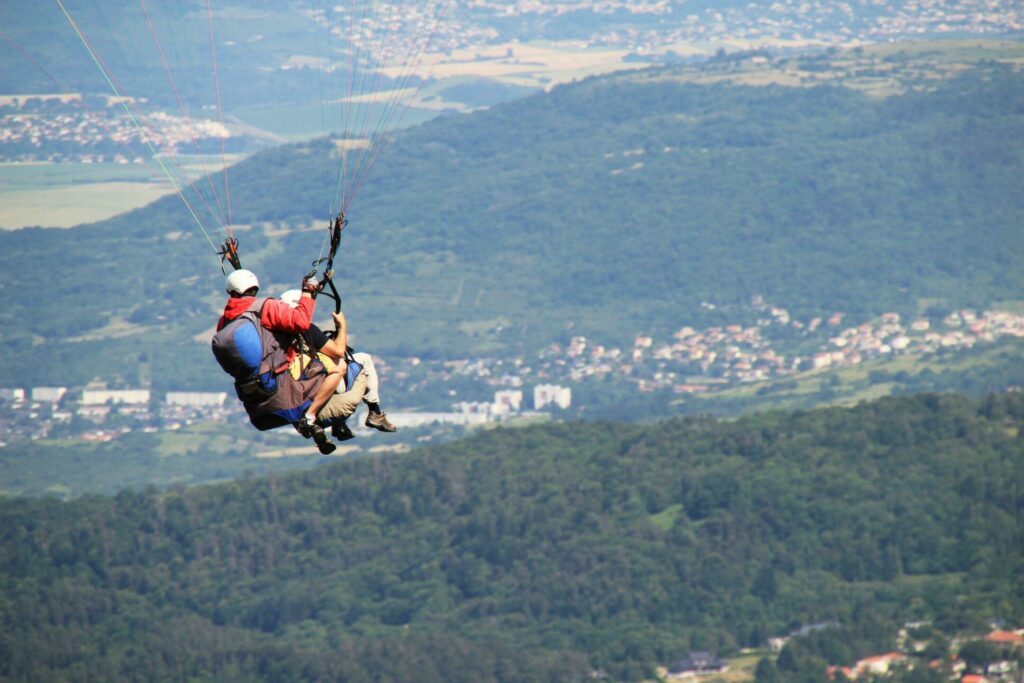 Offrir un baptême de parapente