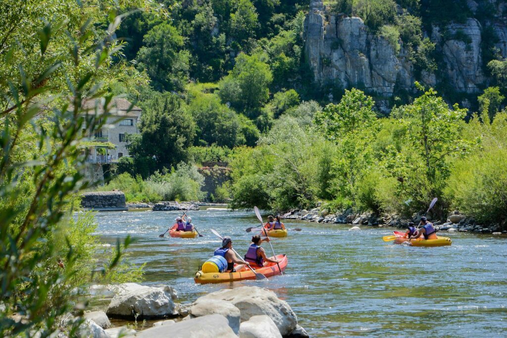 Une sortie en canoë en Ardèche