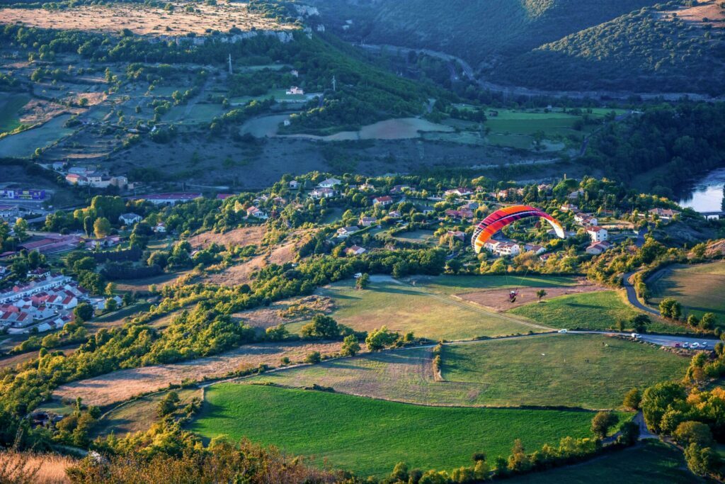 Voler au-dessus de Millau