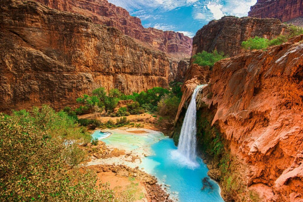 Havasu Falls dans les plus belles cascades du monde