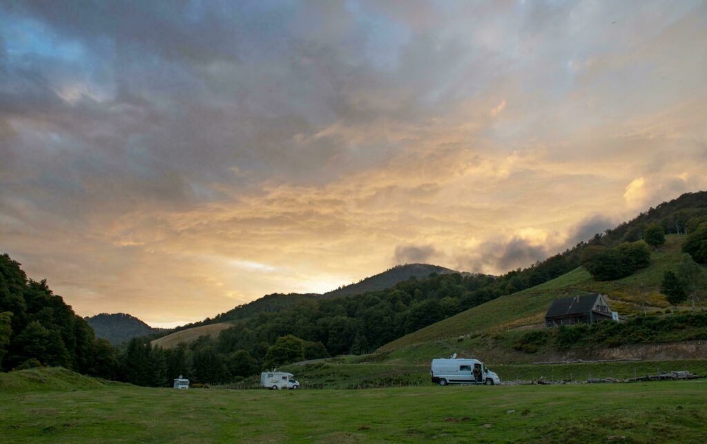 Le Pays-Basque en camping-car, côté Pyrénées 
