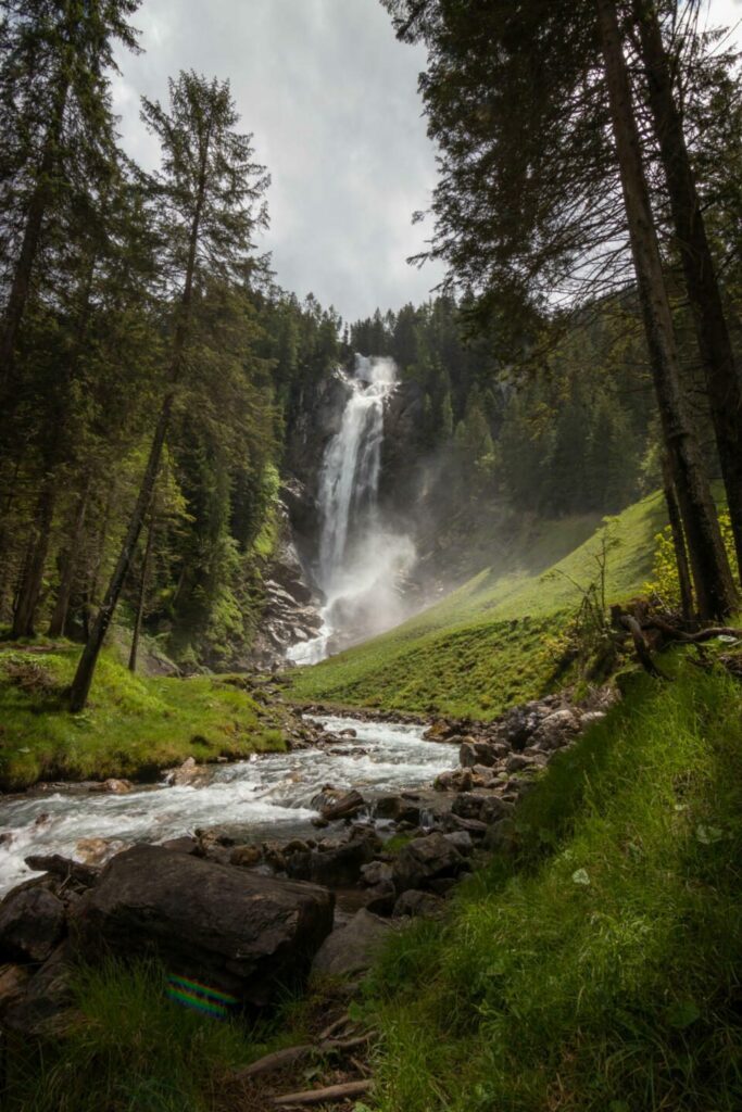 La cascade d'Iffig en Suisse