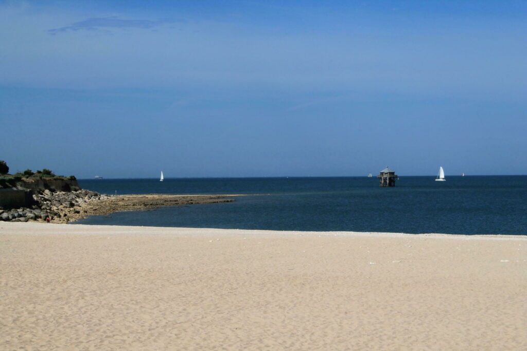 La plage des Minimes à La Rochelle