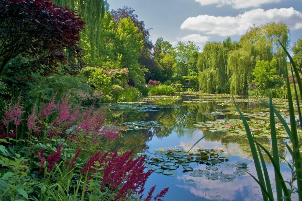 Le jardin de Claude Monet à Giverny