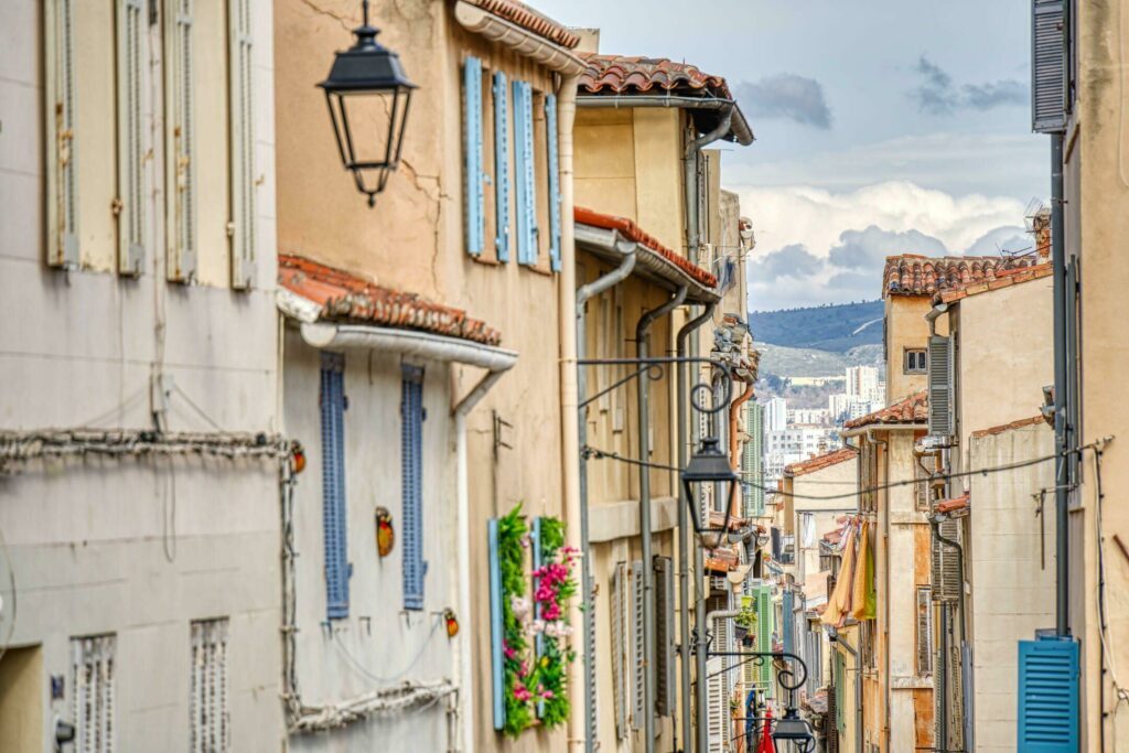 Le quartier du Panier à Marseille