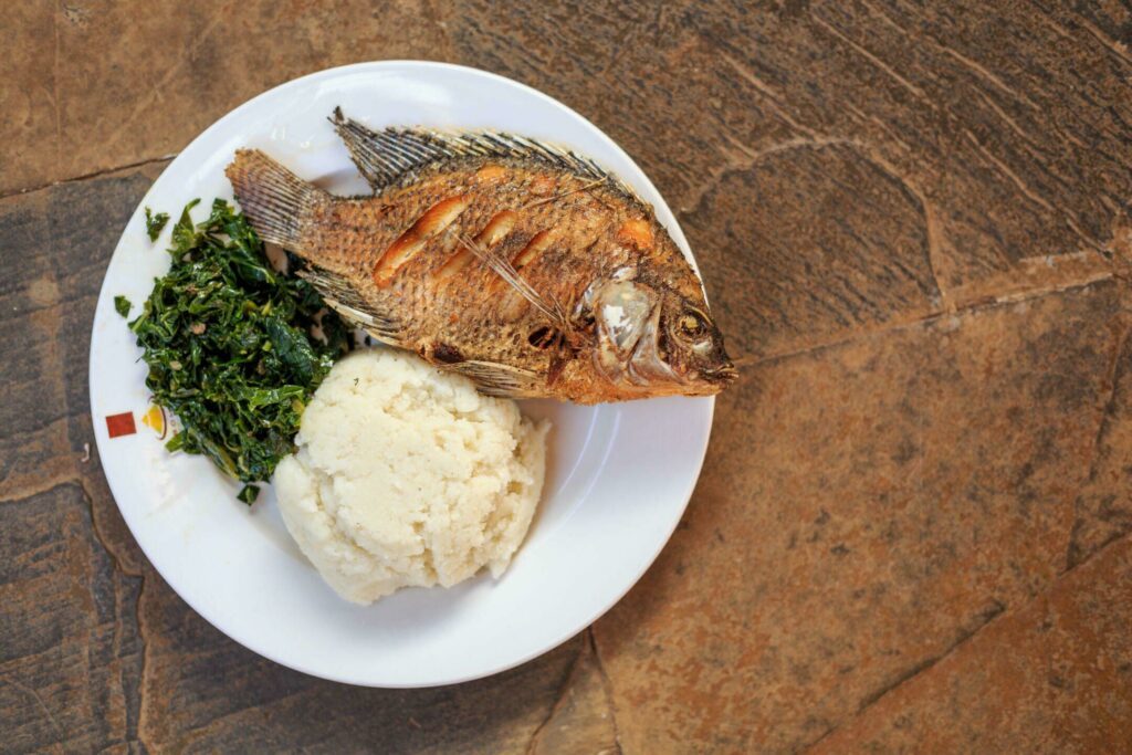 Le repas traditionnel en Tanzanie