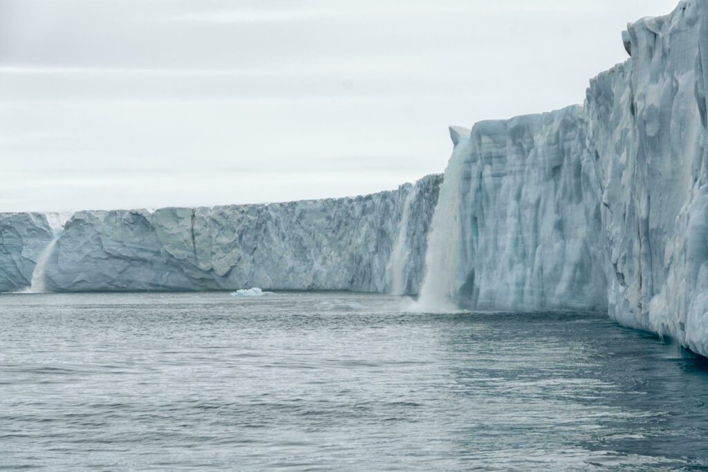 Le Svalbard et ses cascades