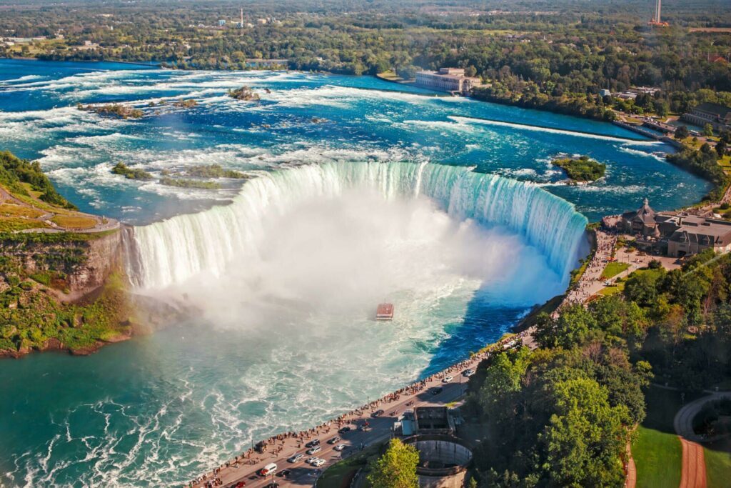 Les chutes du Niagara