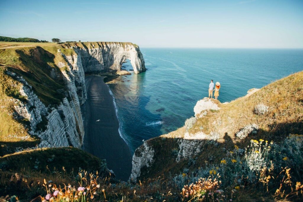 Les falaises d'Etretat