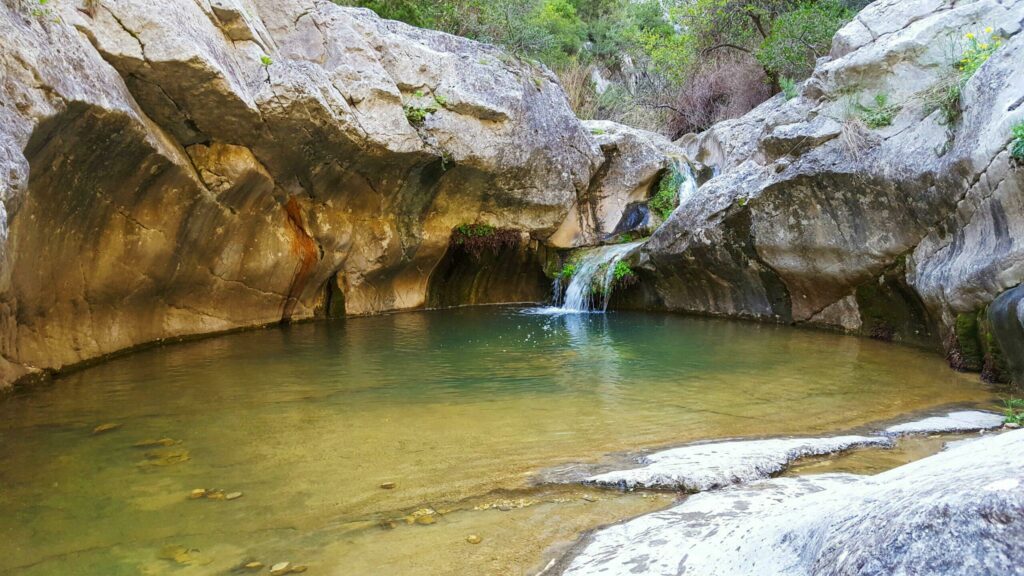 Les gorges d'Ollioules autour de Toulon