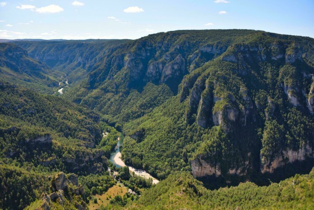 Les Gorges du Tarn depuis le panorama du "Point Sublime"