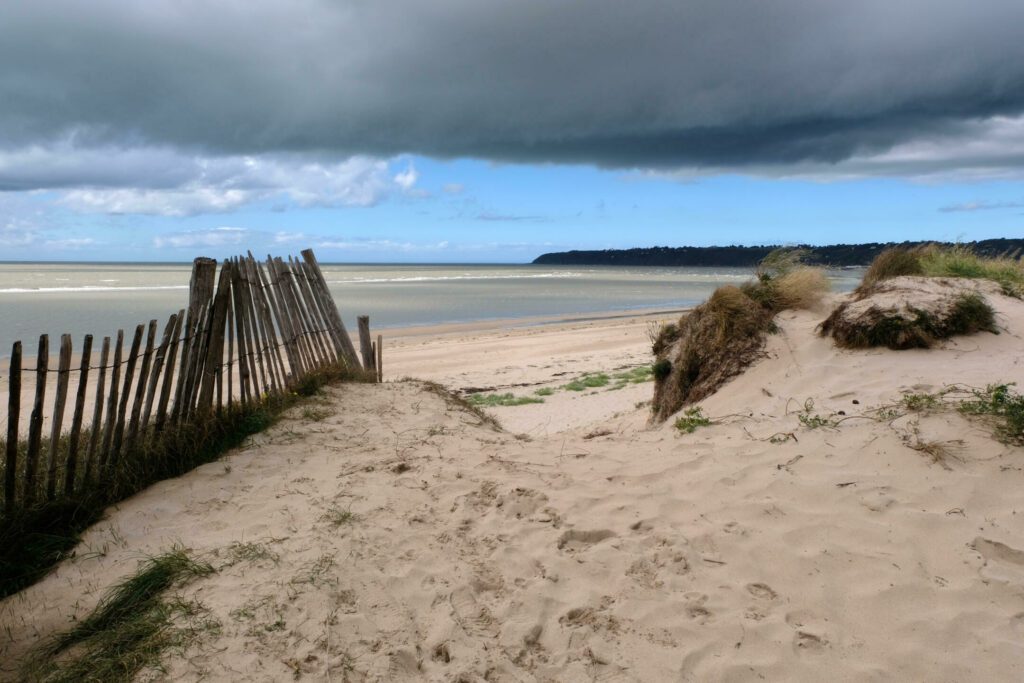 Se balader sur la plage de Dragey-Ronthon