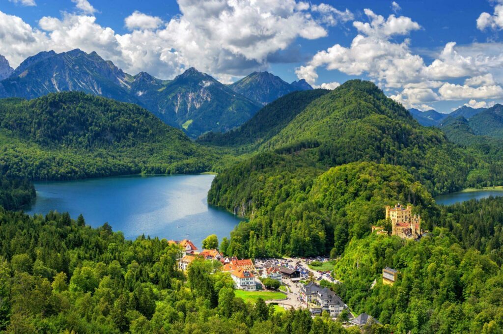 Alpsee en Bavière