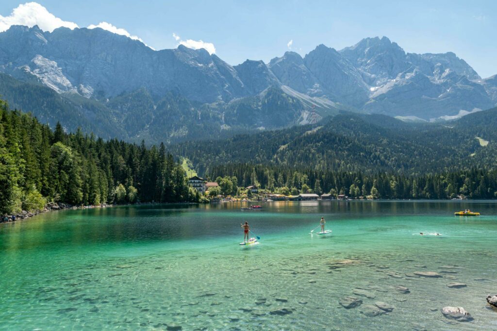 Le lac Eibsee