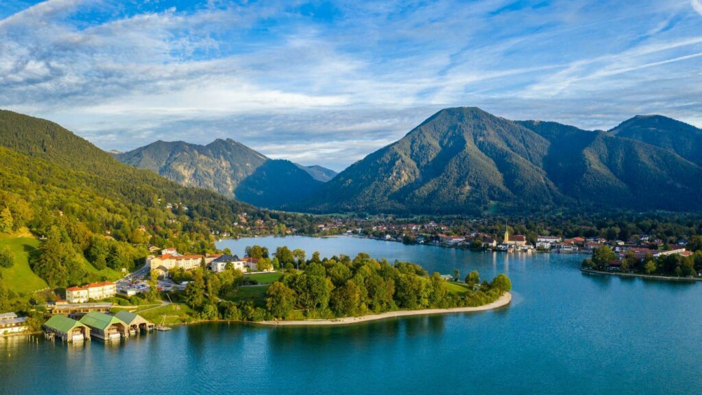 Le lac Tegernsee parmi les plus beaux lacs d'Allemagne