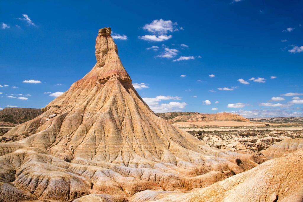 Bardenas Reales dans les paysages d'Espagne