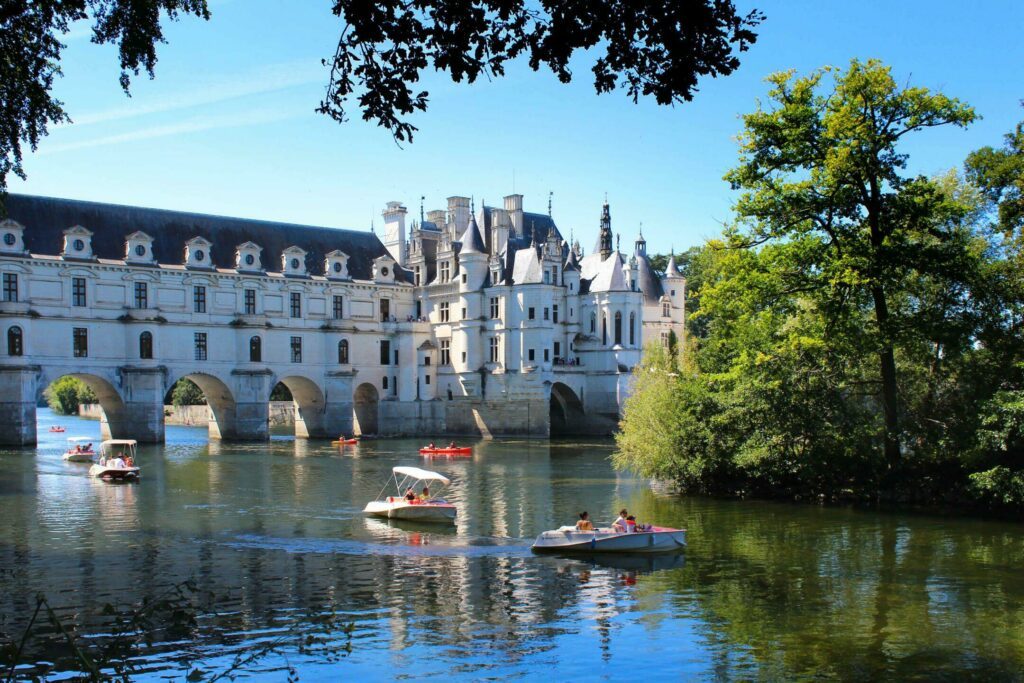 Chenonceau parmi les lieux romantiques en France