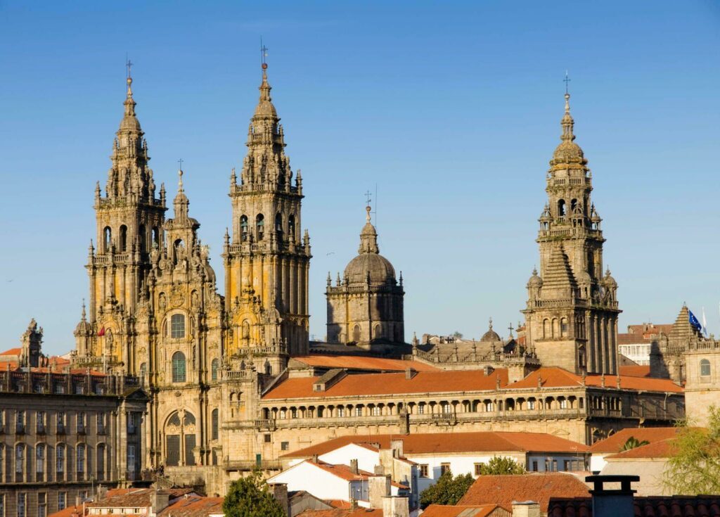 La cathédrale de Saint-Jacques de Compostelle