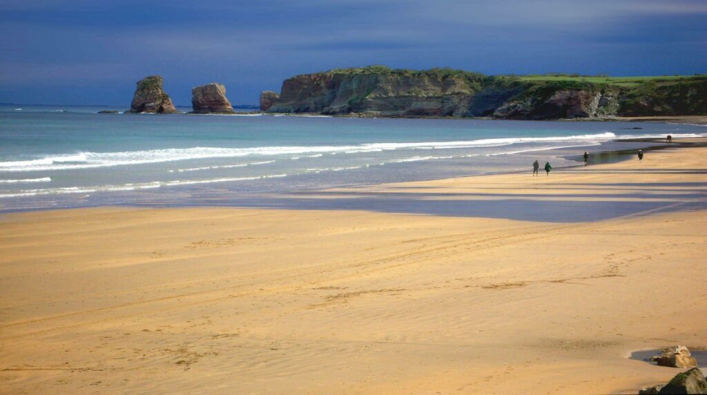 La grande plage d'Hendaye