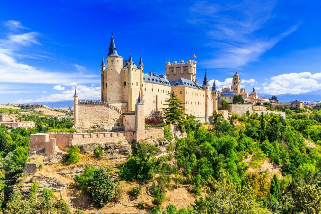 L'Alcazar de Ségovie parmi les plus beaux monuments d'Espagne