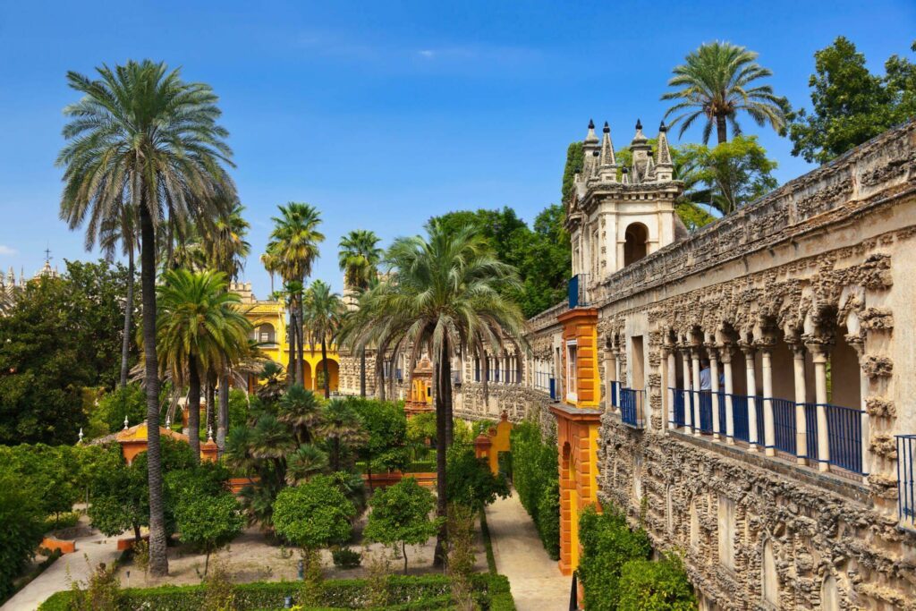 L'Alcazar de Séville et ses jardins