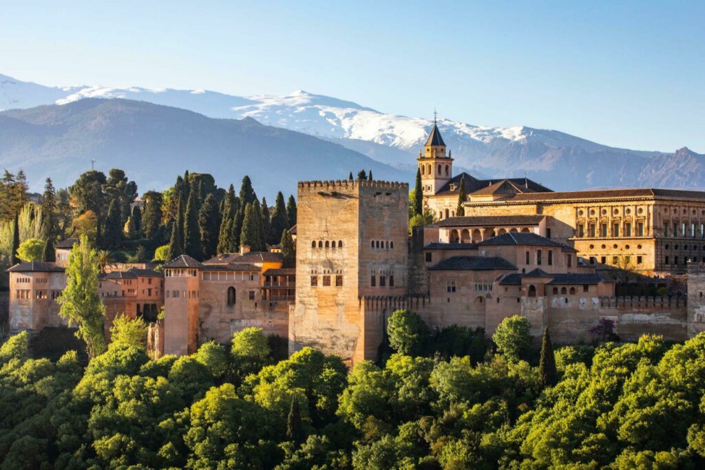 L'Alhambra de Grenade en Espagne