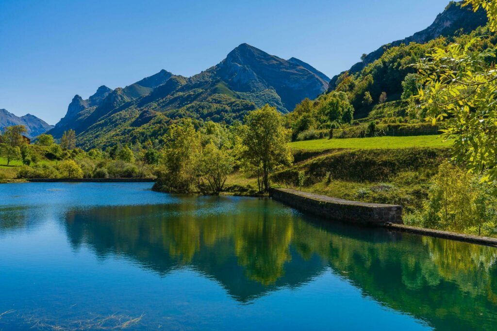 Le lac de Somiedo dans les Asturies
