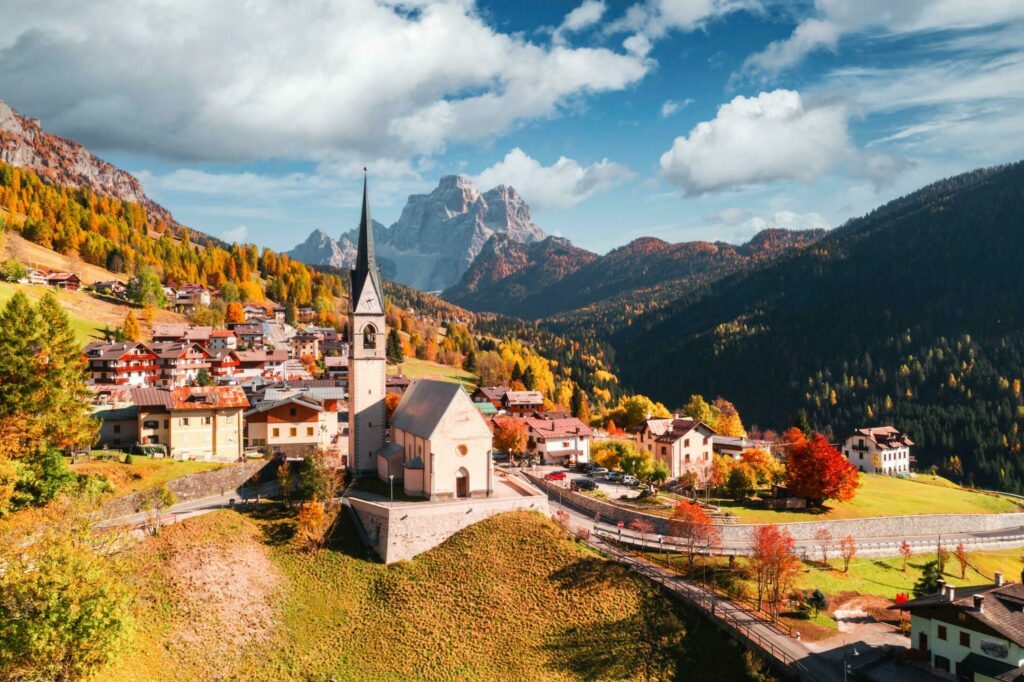 Le village de Selva di Cadore