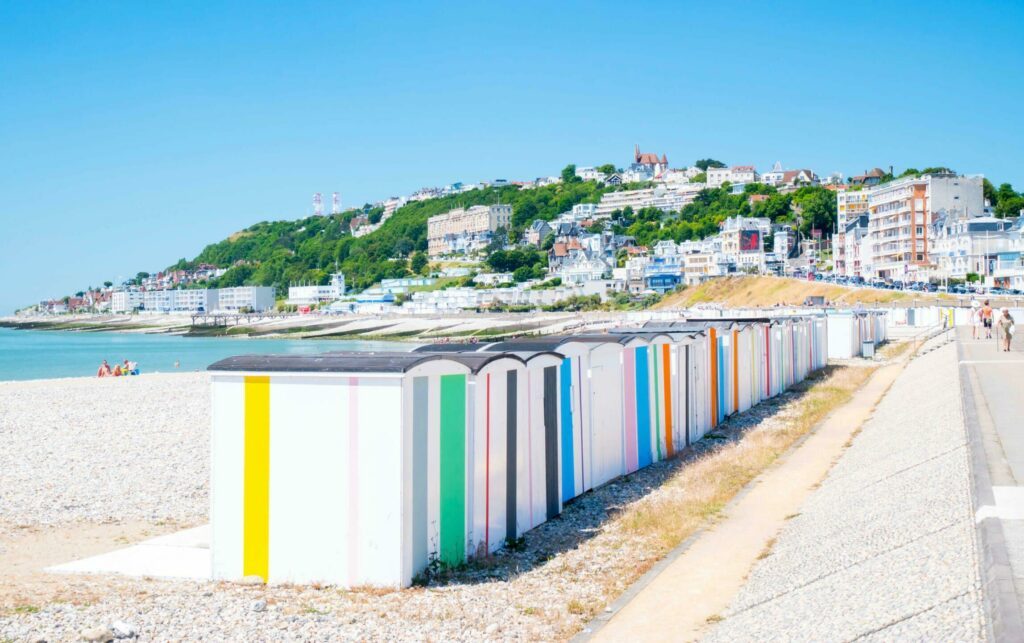 Les cabanes colorées du Havre