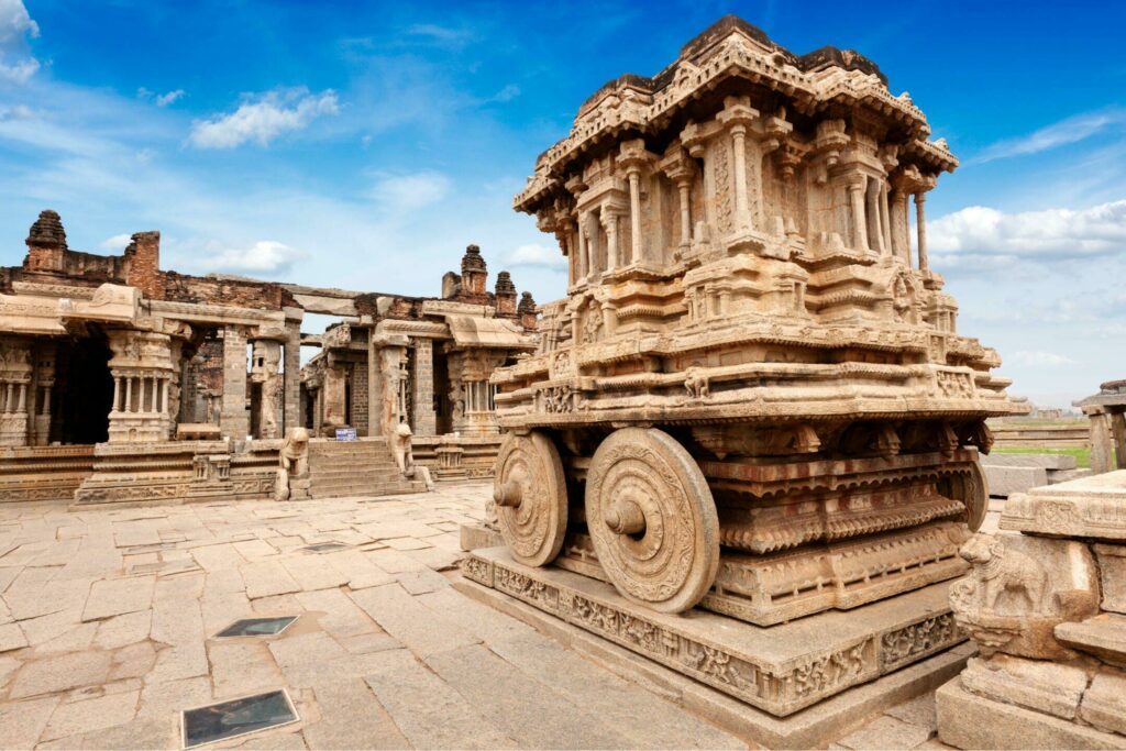 Les ruines d'Hampi en Inde